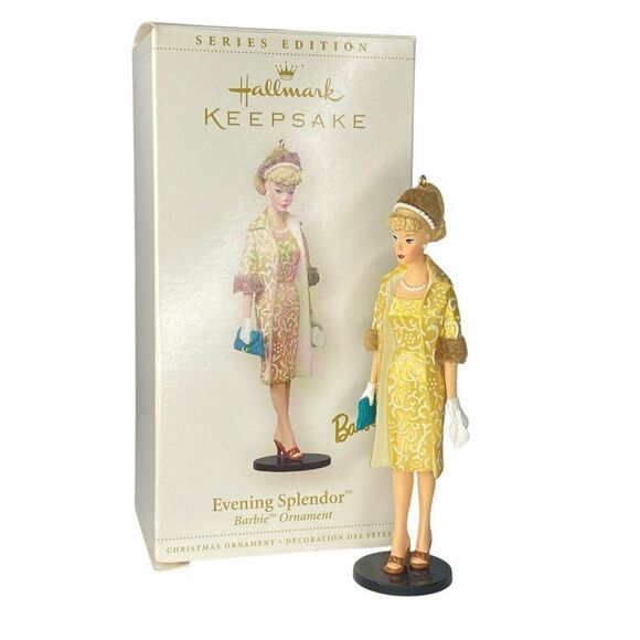 Evening Splendor BARBIE 13th in series Hallmark Ornament - Picture 1 of 6